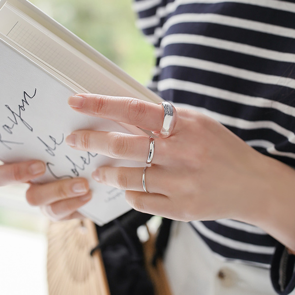 Formica Mable&Transparent Bold Ring