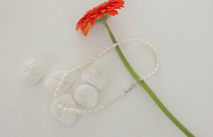 Modern Fresh Water Pearl Necklace