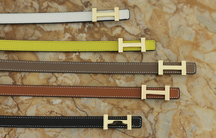 H Gold Point Slim Belt