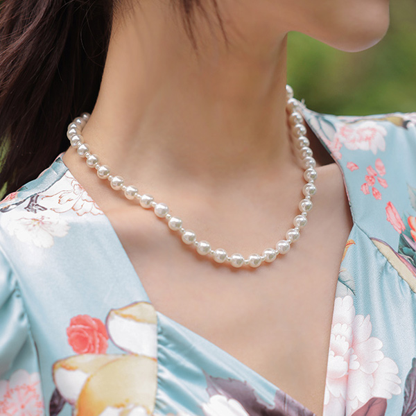 Creamy Pearl Necklace