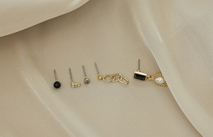 Antique Gold Earring(5set)