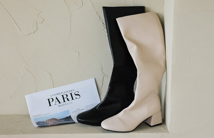 Basic Platform shoes Long Boots