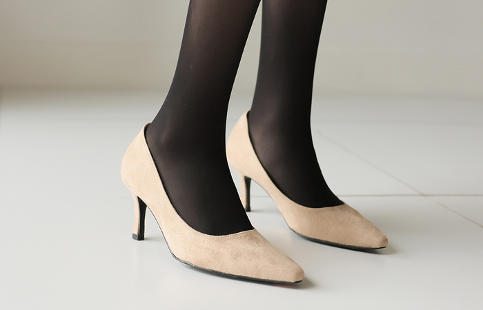 Basic Suede Stiletto Heels