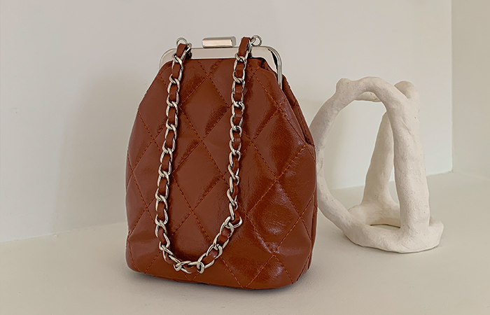 diamond Quilting Mini Chain Bag