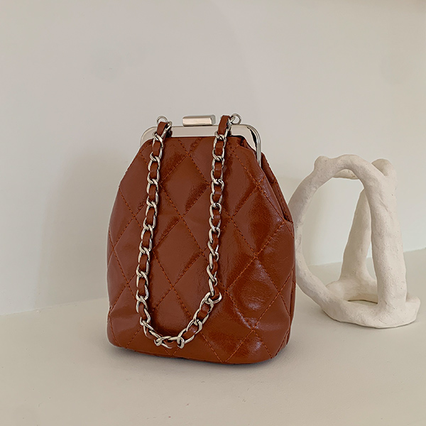 diamond Quilting Mini Chain Bag