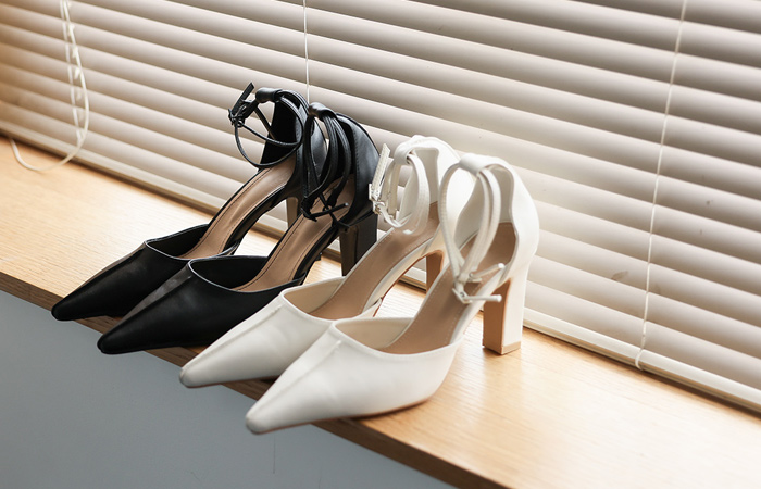 Double Strap Stiletto Heels