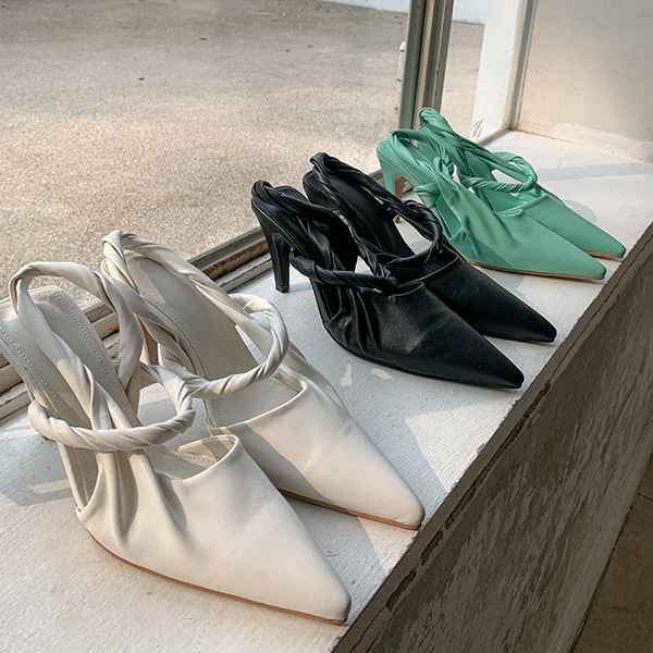 Double twist Stiletto Heels