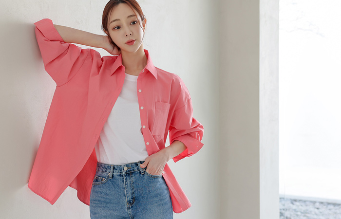 Spring Color Daily Bio Cotton Shirt