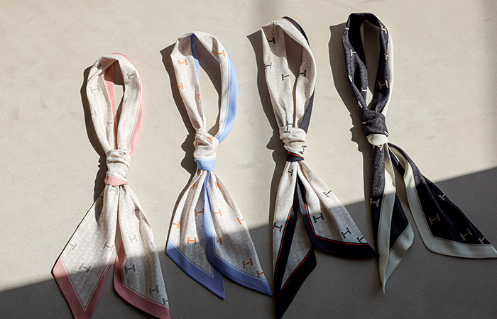 child Color Combination Tie Scarf