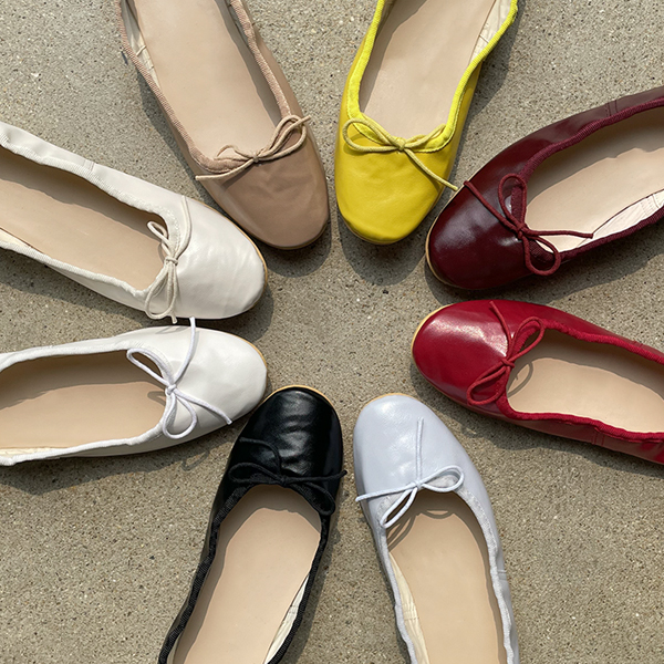 Lovely Mood Color Point Mari And Flat shoes