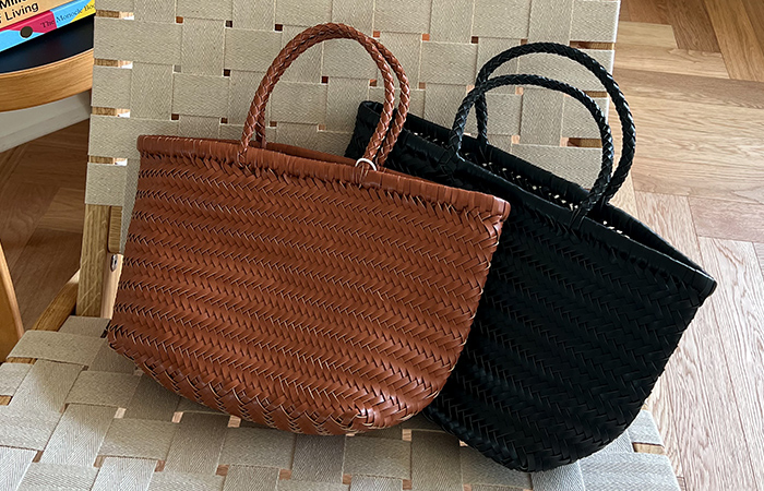 Vacation Daily leather rattan Dragon bag