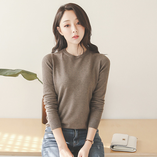 Basic Wool Cache Round Knit