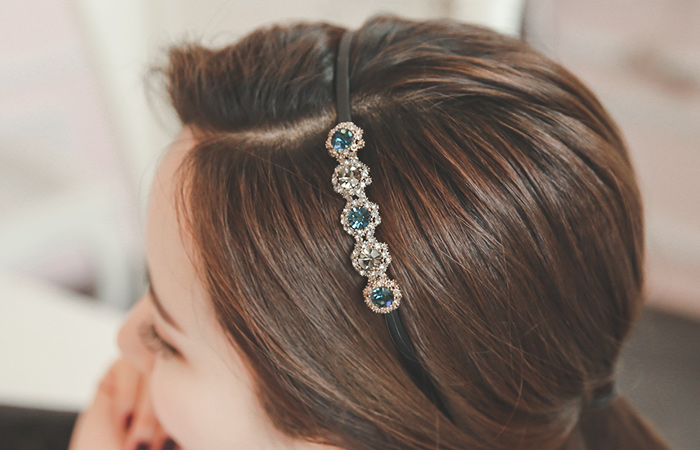 Spinel Handmade Cubic Headband