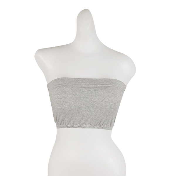 Cotton tube bra top