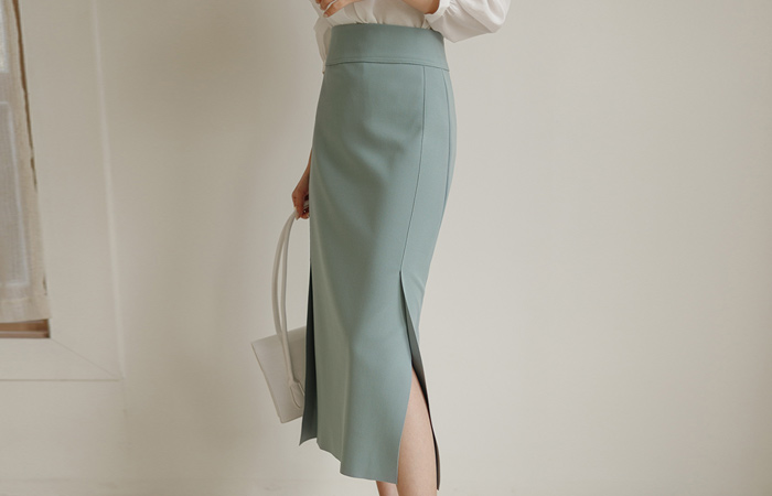 Tight Span Cutting Modern Long Skirt