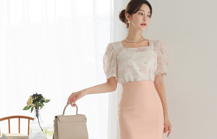 Fringe Cloud Chiffon Blouse