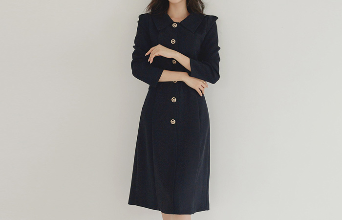 Romance Polo Classic Gold Belt Dress