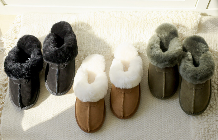 Daily Cowhide Ugg Slippers