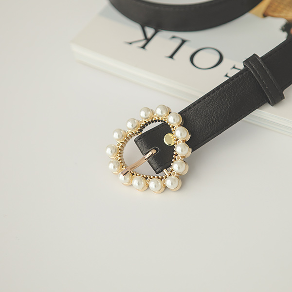 Loving Pearl heart Belt