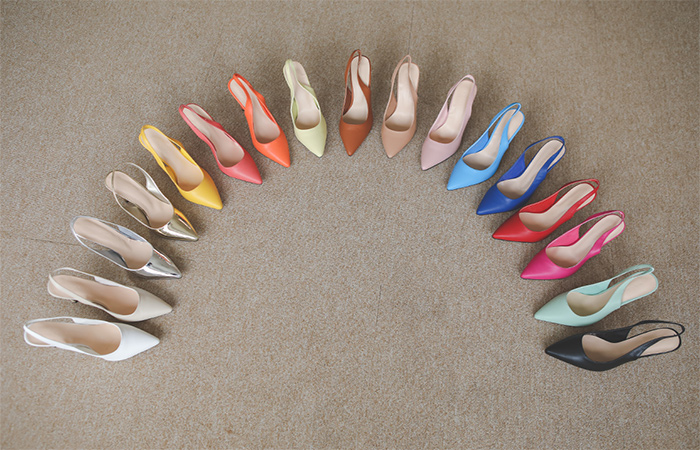 Various Spring Color Stiletto Heels