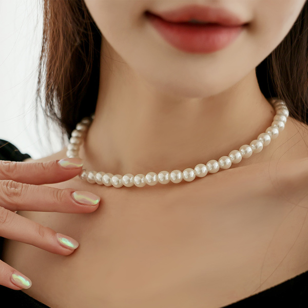 8mm Pearl Necklace