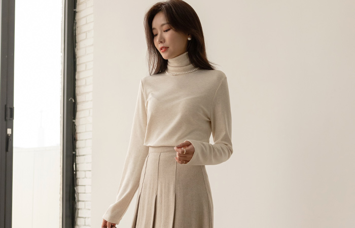 Soft, Fleece Lining Turtleneck