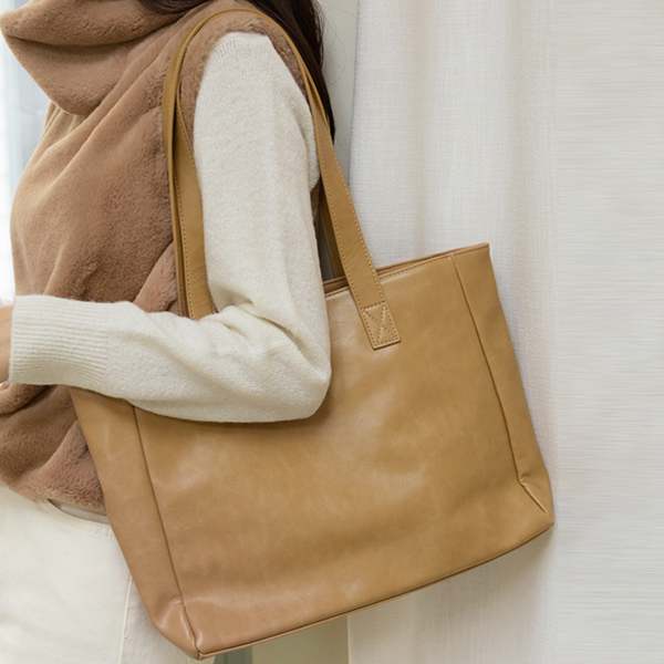 Simple square Simple large Shoulder Bag