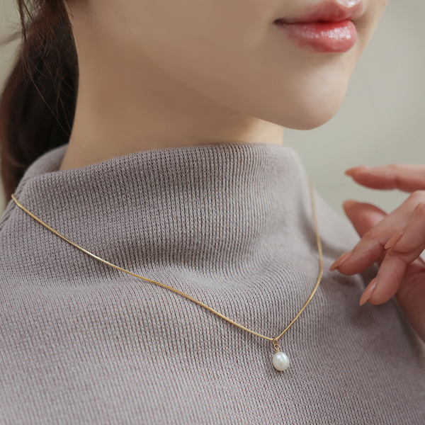 Pearl Ball Simple Necklace