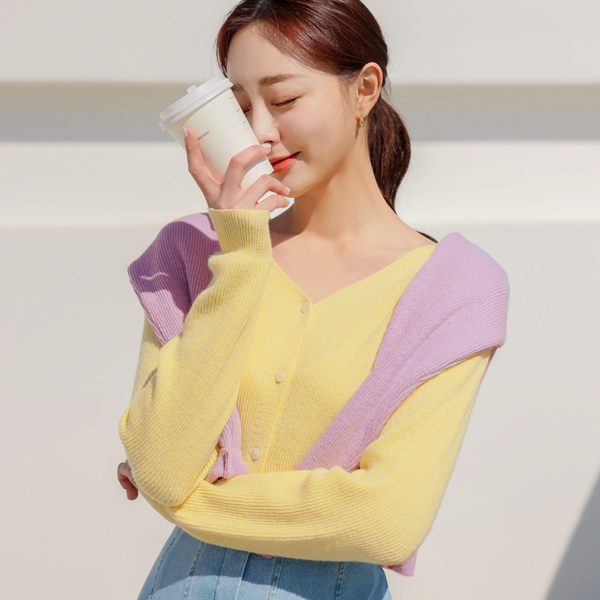 Blossom Cashmere Knit Cardigan