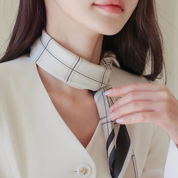 Double Check Color Combination Scarf