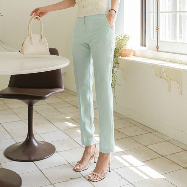 Light Slim Fit Summer Color Slacks