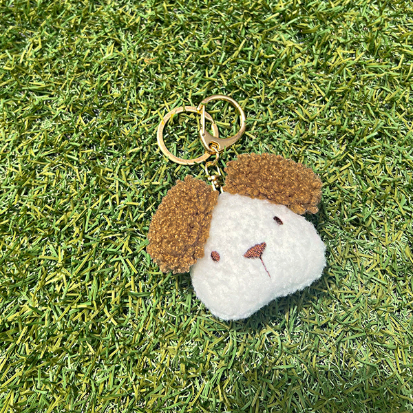 뽀글 퍼피 열쇠고리 Key-Ring