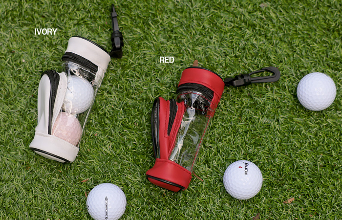 Transparent a golf ball Pouch