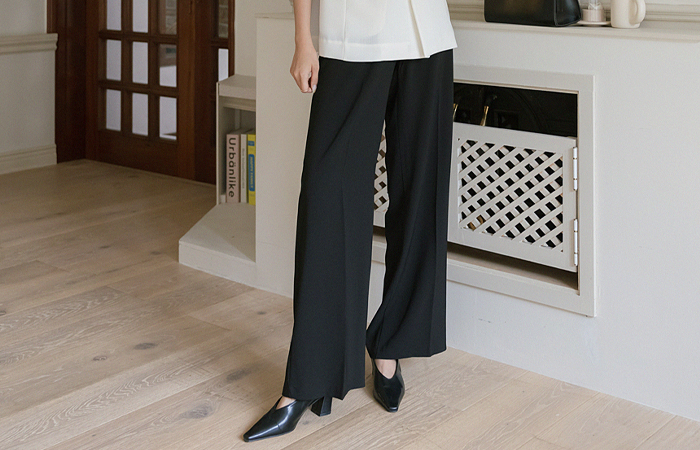 Soft Light Wide Back Banding Slacks