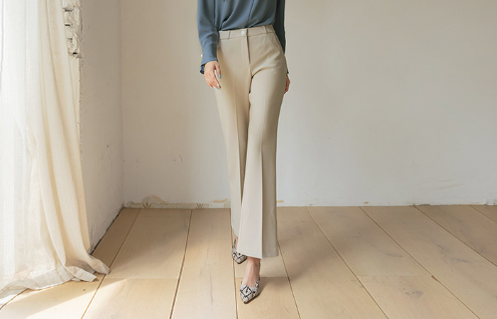 Long-legged Boot-Cut Span Slacks Ⅱ