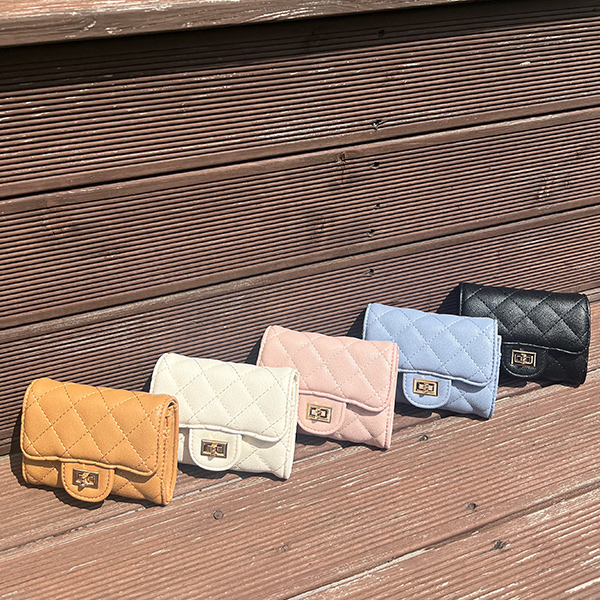 Pastel Color Point Mini Chain Bag