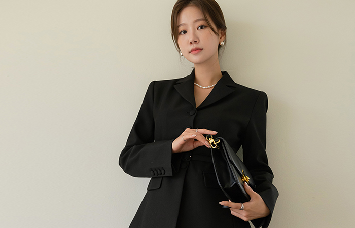 [O:neul] Patterns Professional primium Classic Mood Set-up Jacket