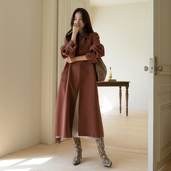 [O:neul] ODE, primium Long Trench Coat