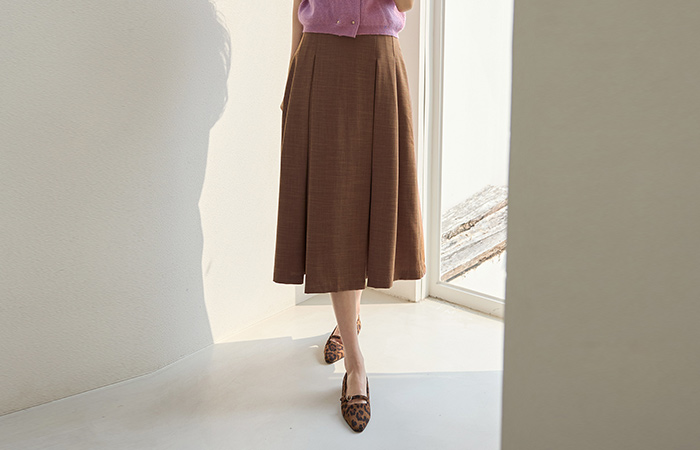  A-line Long Skirt