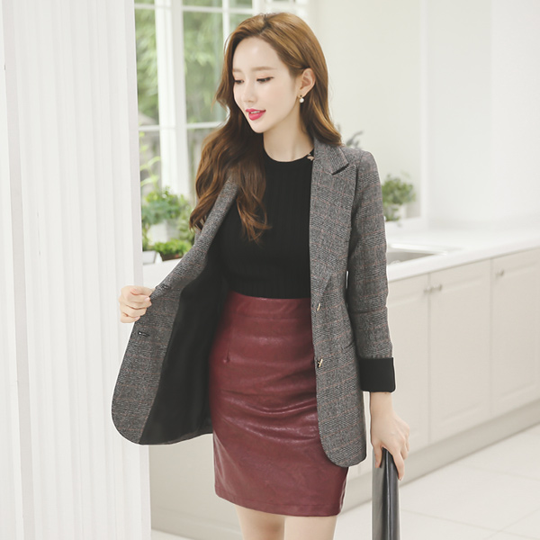 Classic Glen Check Retail Color Jacket