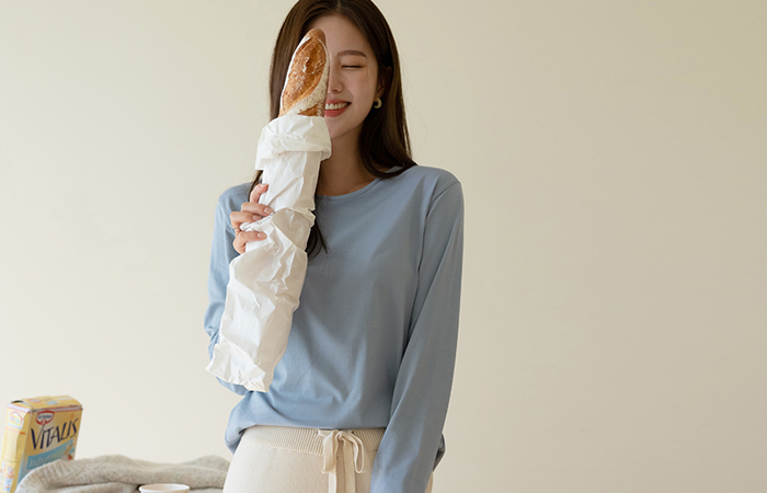 [O:neul] drying machine worry NO! Soft Span Fleece Round I Like T-shirt