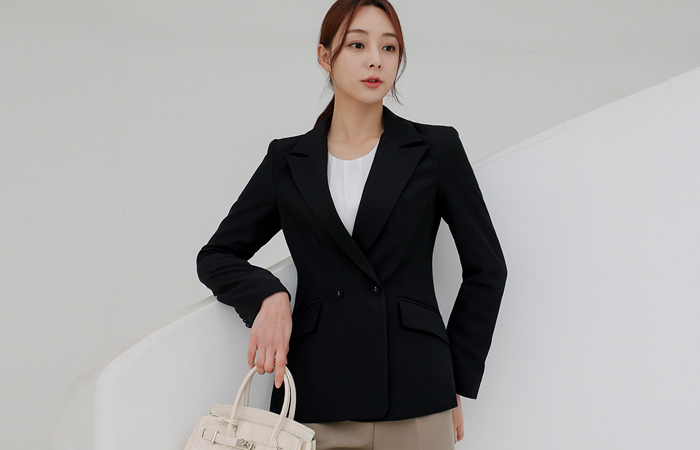 Double-button Span Formal Jacket