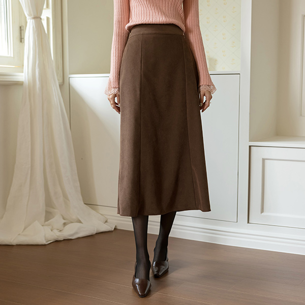 Winter Cutting Mermaid Back Banding Skirt