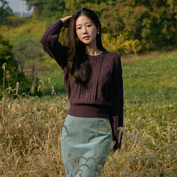 Cable Patterns Mood Color Knit