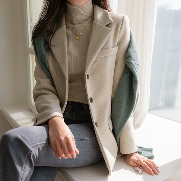 [Today] The custom fit I was looking for, Classic Slim Line Wool Jacket