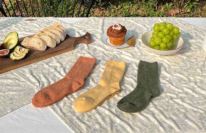 Soft Cashmere&메리노울 Color Socks