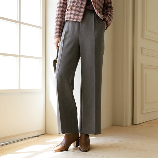 wide fit Thick Autumn Back Banding Slacks