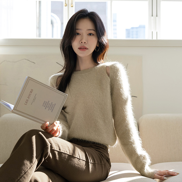 ODE Point Angora Knit