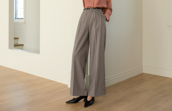 High Quality Wide Wool Slacks