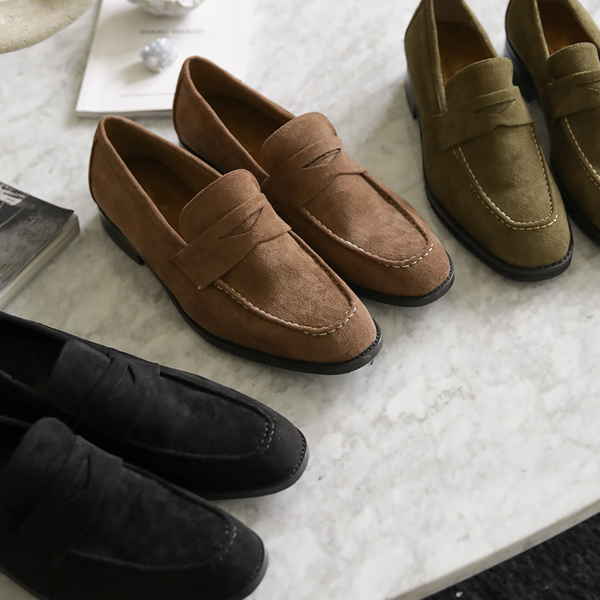 Classic Suede Loafers